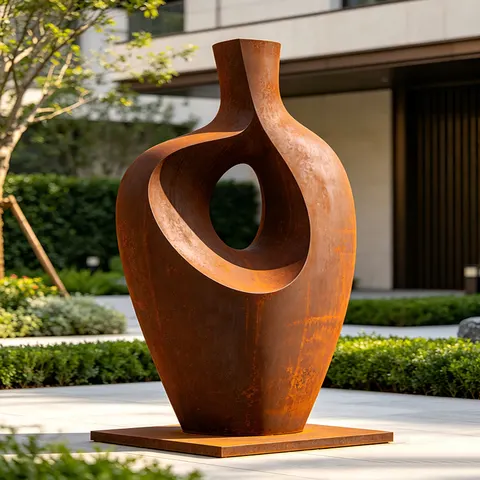 Sculptures abstraites SCULPTURE CORTEN