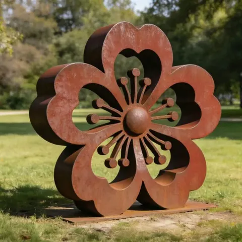 Jardinière en acier corten : avantages et précautions